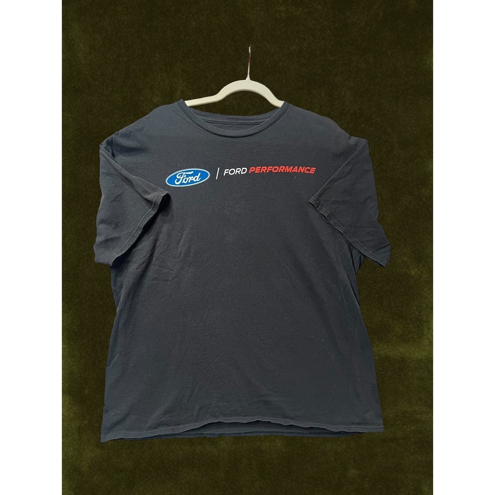 Ford Performance Graphic T-Shirt Black Shelby GT500 Raptor Mens Large Fruit Loom